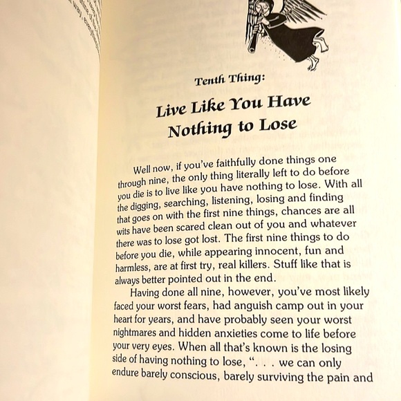 Ten Fun Things To Do Before You Die Softcover Book - Picture 13 of 14